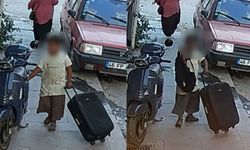 Kahramanmaraş'ta motosiklet çantasını alıp gitti