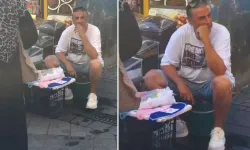 Kahramanmaraş'ta Sahne Alacak Ünlü Sanatçı Banyo Lifi Satarken Görüntülendi