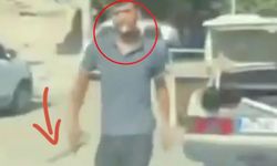Kahramanmaraş'ta Trafikte Bıçaklı Gerginlik! Kamerayı Görünce Aracına Geri Döndü