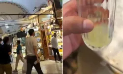 Kapalıçarşı'da bir bardak limonataya ödediği paraya isyan etti