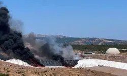 Katı atık tesisinde korkutan yangın