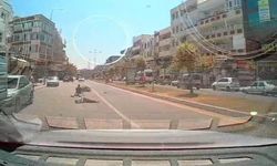 Korkutan kaza: Otomobile arkadan çarpıp havada taklalar attılar