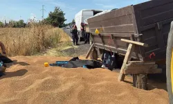 Traktör römorku altında kalan lastik tamircisi öldü
