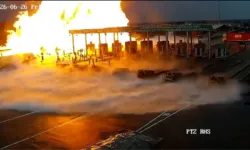 LPG Yüklü Tanker Gişelere Çarptı: 5 Ölü