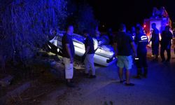 Manavgat'ta feci kaza Yaralılar araçtan güçlükle çıkarıldı
