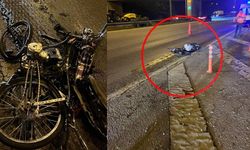 Osmaniye’de feci kaza motosiklet sürücüsü tırın altında can verdi