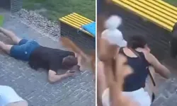 Parkta Oturuyorlardı... Rus Füzeleri Düşünce Canlarını Böyle Kurtardılar