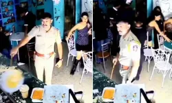 Ruhsatsız Kafeye Sert Baskın! Polis Memuru Sopayla Tezgâhı ve Camları Parçaladı