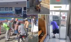 Sokaklar adeta yaşayan ölülerle doldu