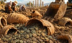 Su Borusu Kazısında 600 Kiloluk Roma Hazinesi Bulundu!