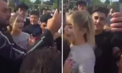 Suriye'de kadın turistin etrafını saran grup, t*cizde bulundu