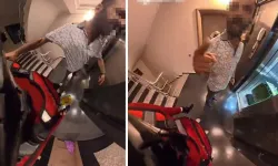 “Yürüyerek Çık” Diyen Görevli Kadın Kuryeye Saldırdı!