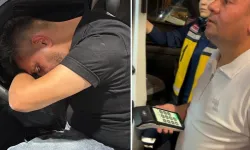 2,33 promil alkollü sürücü direksiyonda sızdı! Pompacı POS cihazıyla ambulansa koştu