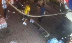 Kavga ettiği midyecinin kız kardeşini bıçakladı: O anlar kamerada