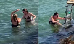 Böylesi görülmedi! İki kadın herkesin gözü önünde tıraş oldu