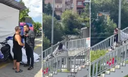 Cumhurbaşkanı Erdoğan'ın pankartına zarar veren Ufuk Ören tutuklandı