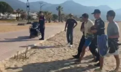 Edebiyat öğretmeni plajda çanta çalarken suçüstü yakalandı