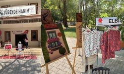 Elbistan’da filografi ve dikiş sergisi açıldı