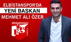 Elbistanspor’da yönetim değişti: Yeni başkan Mehmet Ali Özer