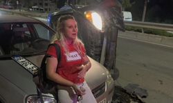 2.34 promil alkollü kadın sürücü mahalleyi savaş alanına çevirdi! Kazayı hatırlamadı