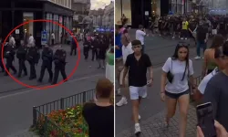 Fener taraftarı sokakları inletti! Polis etten duvar ördü