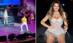 Hadise konserinde olay anlar! “Kıvır be” dedi, sahneye davet etti