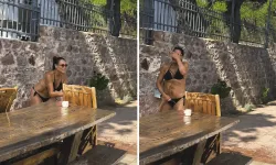 Hülya Avşar 14 yıllık yardımcısıyla su savaşı yaptı