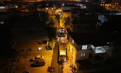 Kahramanmaraş'ta Yahya Kemal Mahallesi asfalt mesaisi