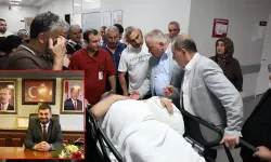 İskeleden düşen Belediye Başkanı Ramazan Topçu yaralandı