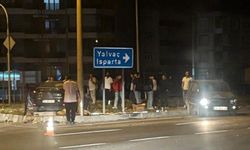 Isparta Şarkikaraağaç’ta İki Otomobil Çarpıştı! 3 Yaralı