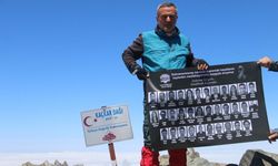 Kaçkar Dağı zirvesi Kahramanmaraş deprem şehitlerine armağan edildi
