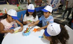 Kahramanmaraş Ağustos Fuarı’nda miniklere origami sürprizi