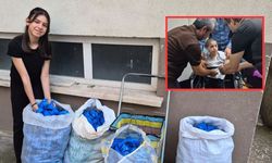 Kahramanmaraş depremini yaşayan minik Ecenur'dan yürek ısıtan hareket