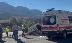 Kahramanmaraş-Göksun karayolunda otomobil takla attı: 1 ölü, 4 yaralı