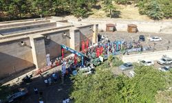 Kahramanmaraş'ta 135 kilometrelik zorlu 3. etap Eshab-ı Kehf'ten başladı