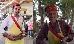 Kahramanmaraş'ta 60 yıldır meyan şerbeti satarak baba mesleğini yaşatıyor