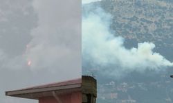 Kahramanmaraş’ta Ahır Dağı yanıyor! Yıldırım yangına neden oldu