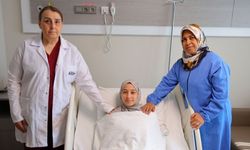 Kahramanmaraş’ta mucize ameliyat! 35 santimetrelik kist temizlendi