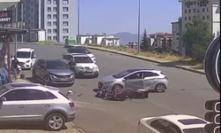 Kahramanmaraş'ta Otomobil ile Motosiklet Çarpıştı: 1 Yaralı