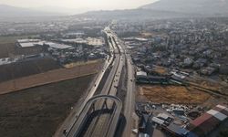 Kahramanmaraş'ta 500 milyon TL'lik Sanayi Kavşağı Projesinde ana yol açıldı