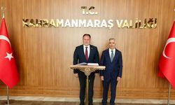 KKTC Meclis Başkanı Kahramanmaraş Valiliğinde