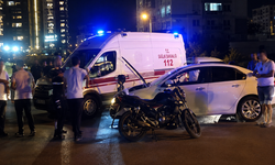 Kuzey Çevre Yolu’nda kaza! Motosiklet ile otomobil çarpıştı