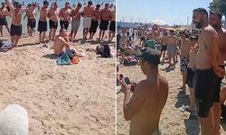Plajda Yok Artık Dedirten Görüntüler! Tatilciler İsyan Etti