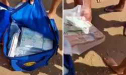 Plajda Yürürken Servet Buldular! Kıyıya Vuran Çantalardan 700 Bin Avro Çıktı