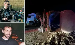 Set ekibini taşıyan araç kamyona çarptı: 1 ölü