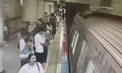 Şişli'de görme engelli genç metro raylarına düştü!