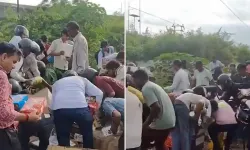 Son kullanma tarihi geçmiş çikolatalar için çöplüğe koştular