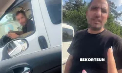 Trafikte tartıştığı kadına “Eskortsun” deyince ortalık karıştı
