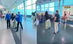 Uçağı Kaçıran Yolcu Ortalığı Karıştırdı! Kalkışı Engellemeye Çalıştı