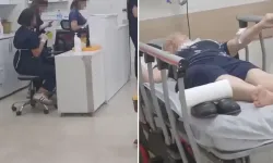 Yardım İsteyen Hastanın Yanında Telefonla Uğraştılar!